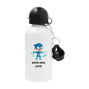 Personalized child bottle, child bottle to personalize, reusable first name bottle