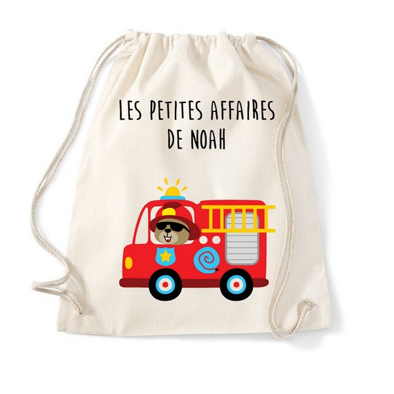 Sac enfant personnalisé, sac école maternelle, sac pour le change