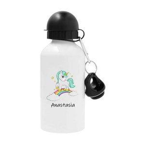 Personalized child bottle, child bottle to personalize, reusable first name bottle