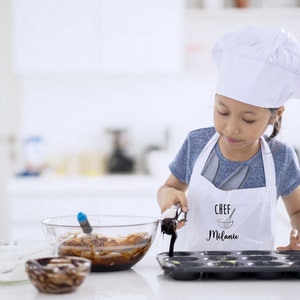 Tablier de cuisine enfant MONSIEUR MADAME Petit Cuistot : Chez