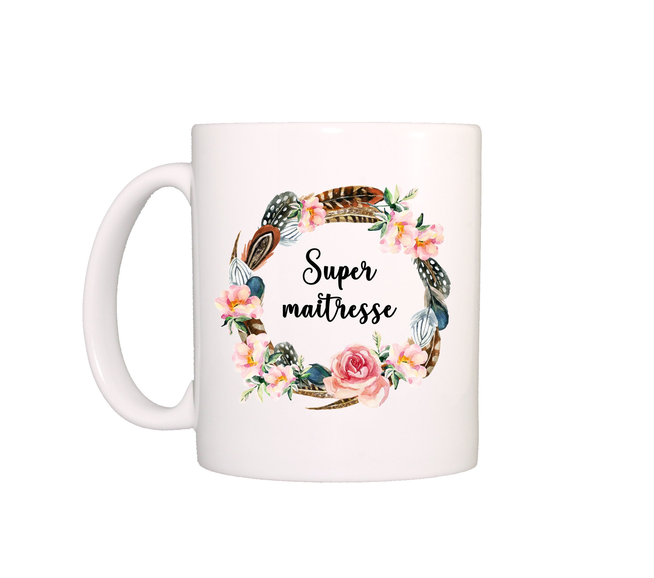 Mug Maitresse, Cadeau Mug Maitresse Personnalisé, Personnalisable, Tasse Maitresse