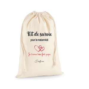 Kit de survie papa, petit sac maternité, cadeau futur papa