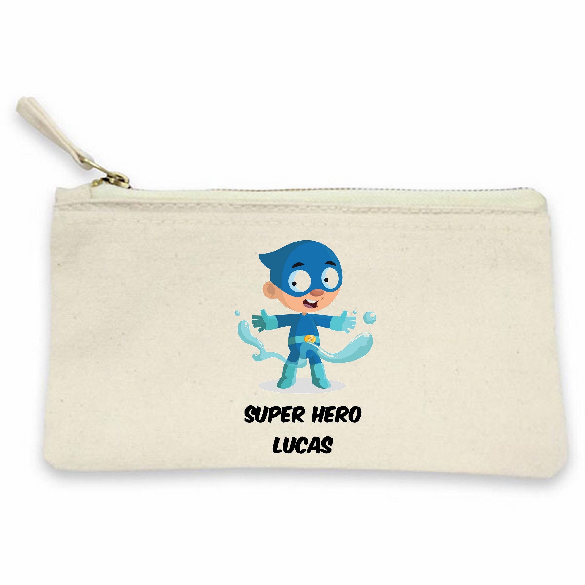 Trousse École, Trousse Enfant, Enfant Personnalisée, Personnalisable, Crayon, Scolaire, Trousse Supe