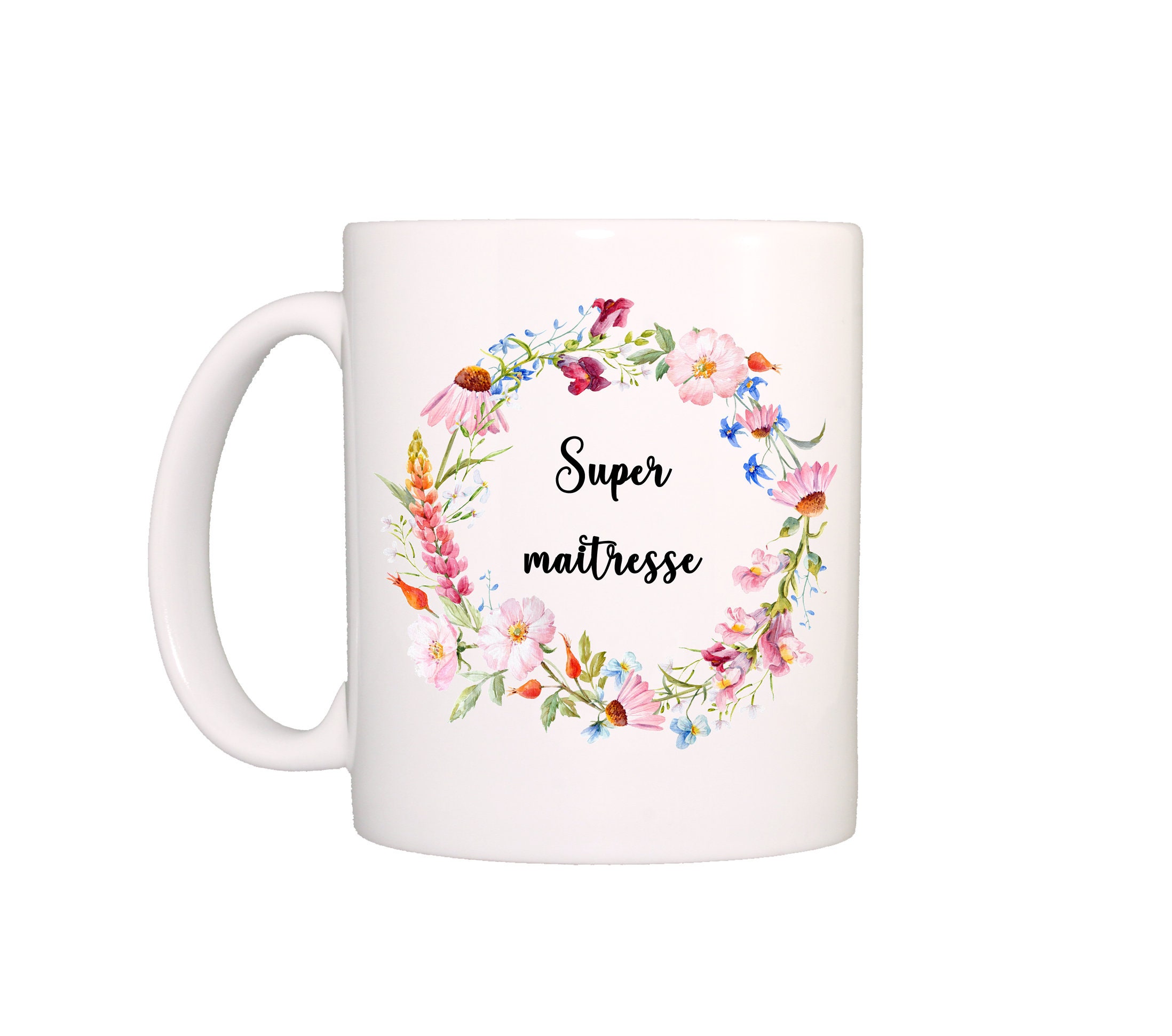 Mug Maitresse, Cadeau Mug Maitresse Personnalisé, Personnalisable, Tasse Maitresse