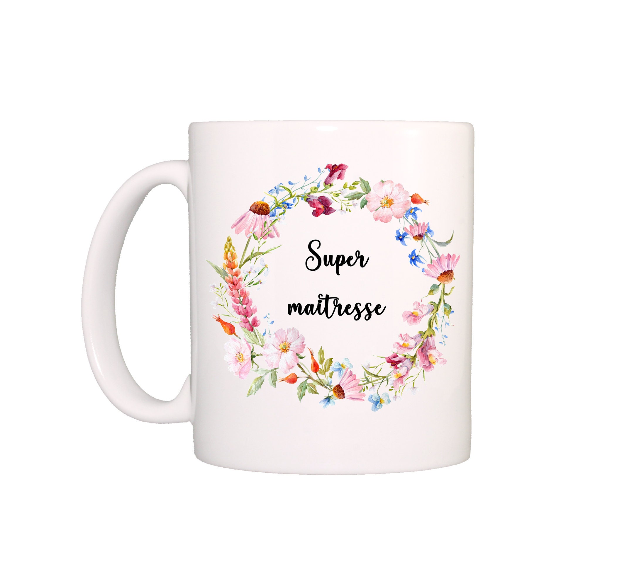 Mug Maitresse, Cadeau Mug Maitresse Personnalisé, Personnalisable, Tasse Maitresse