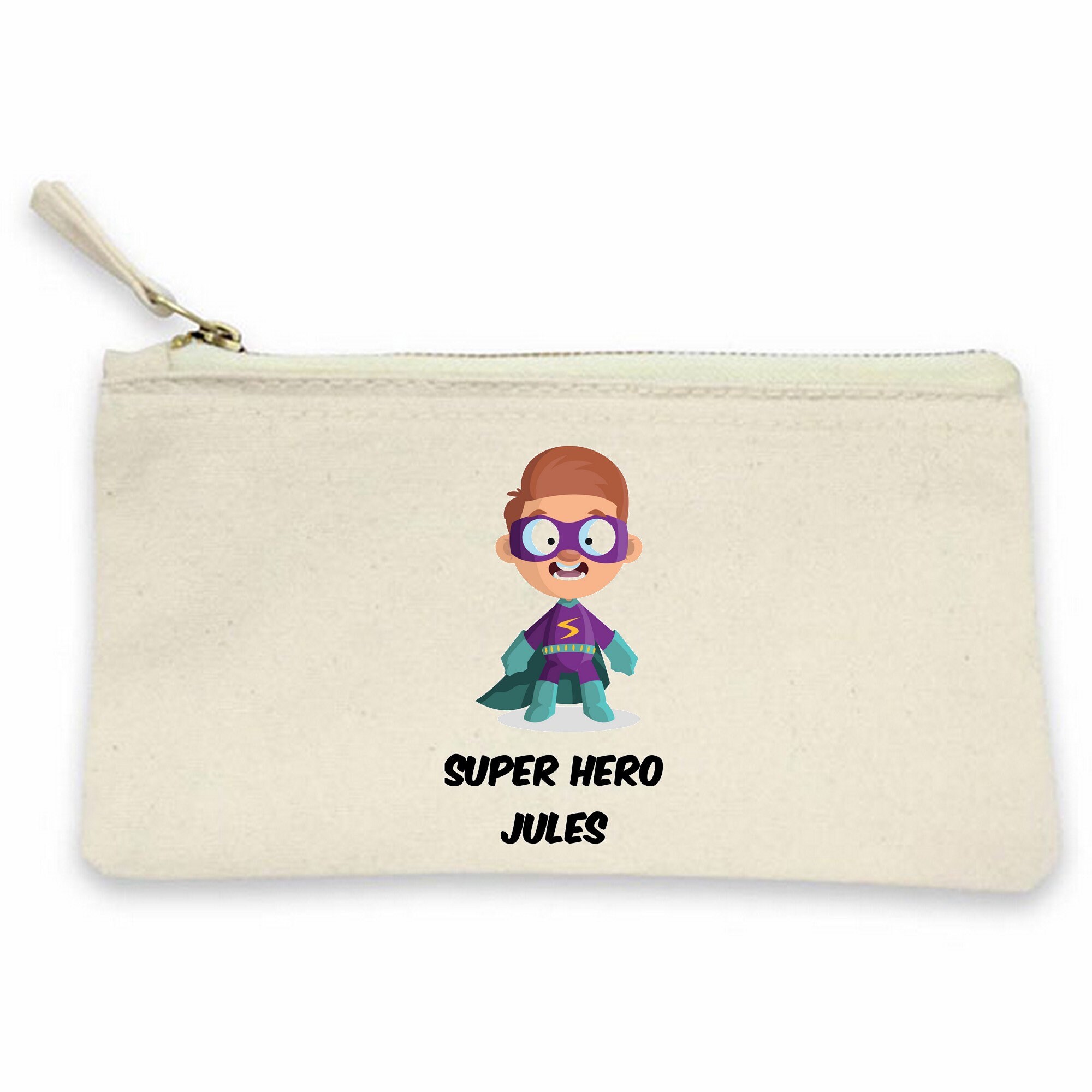 Trousse École, Trousse Enfant, Enfant Personnalisée, Personnalisable, Crayon, Scolaire, Trousse Supe