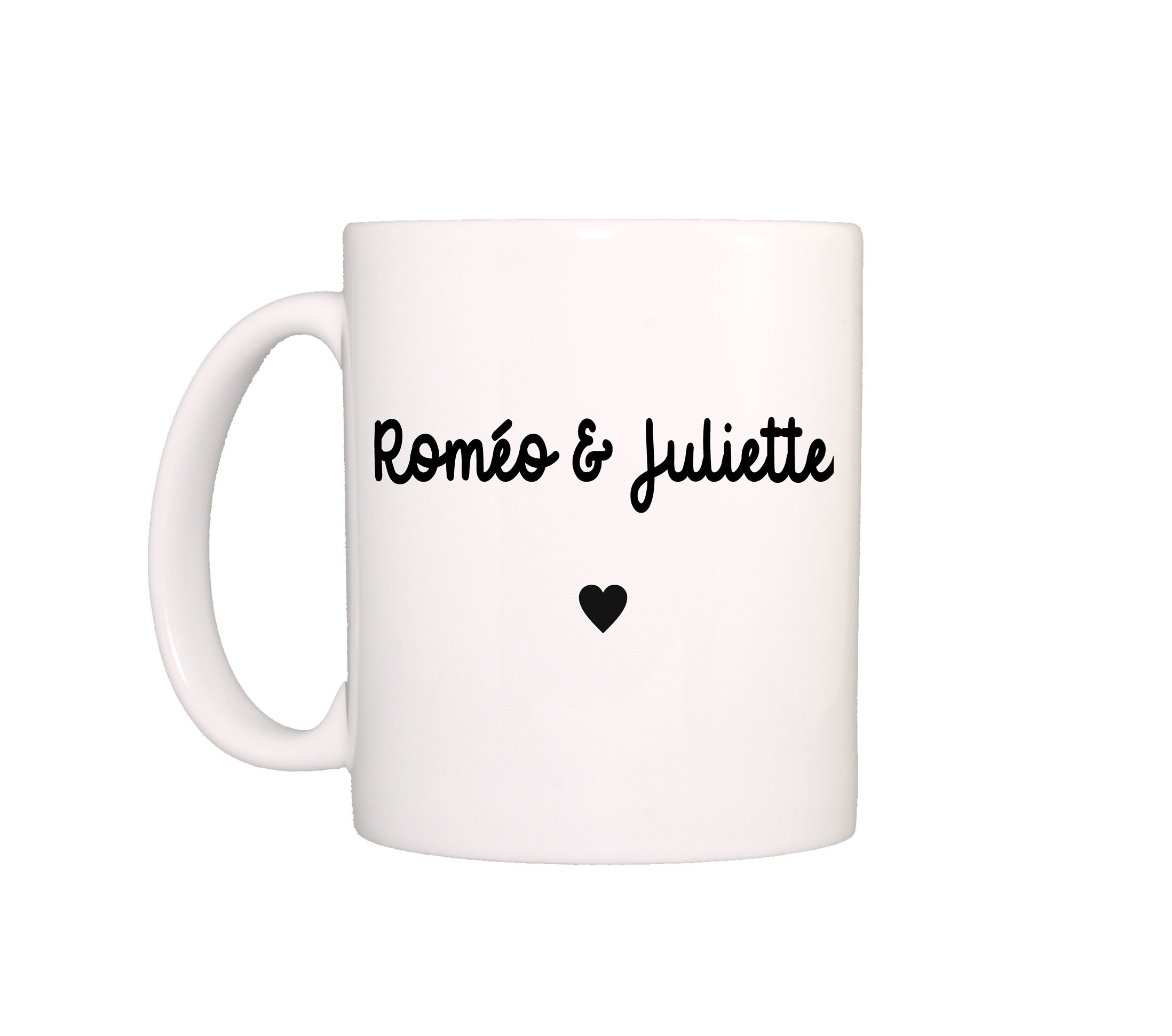 Mug Personnalisé, Mug Personnalisable, Saint Valentin, Cadeau Prénom, Céramique