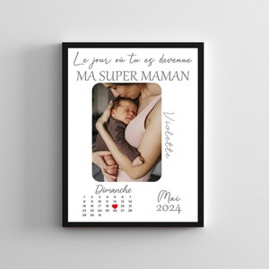 Mother&#39;s Day gift, mom gift, mom poster, mom frame, personalized mom poster