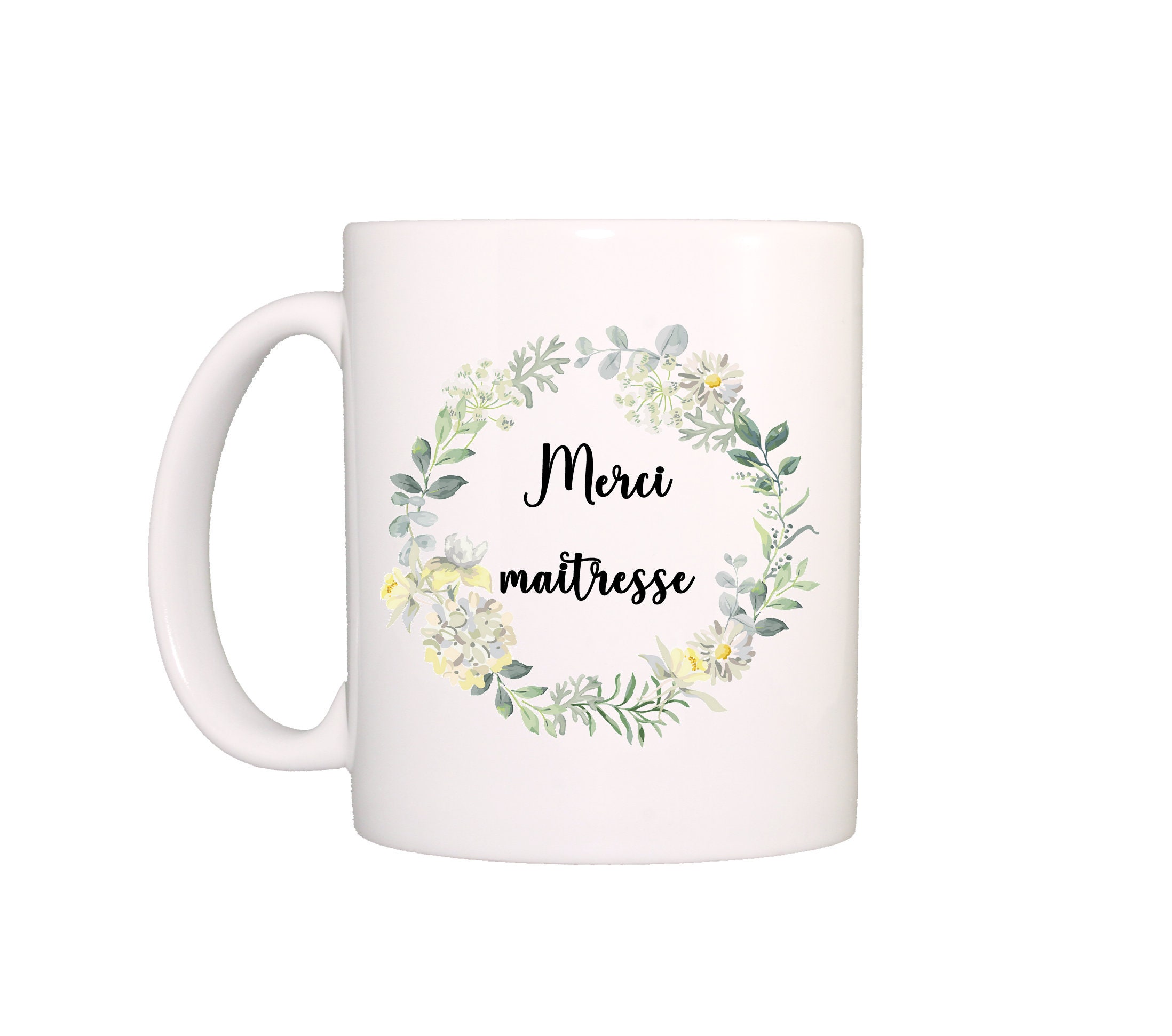 Mug Maitresse, Cadeau Mug Maitresse Personnalisé, Personnalisable, Tasse Maitresse