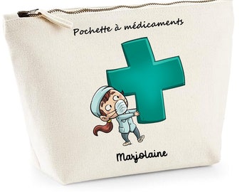 Pochette pharmacie, trousse de secours, trousse premiers secours, trousse à pharmacie, pochette à médicaments