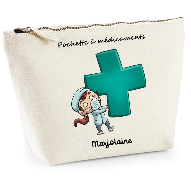 Pharmacy pouch, first aid kit, first aid kit, medicine kit, medicine pouch image 1