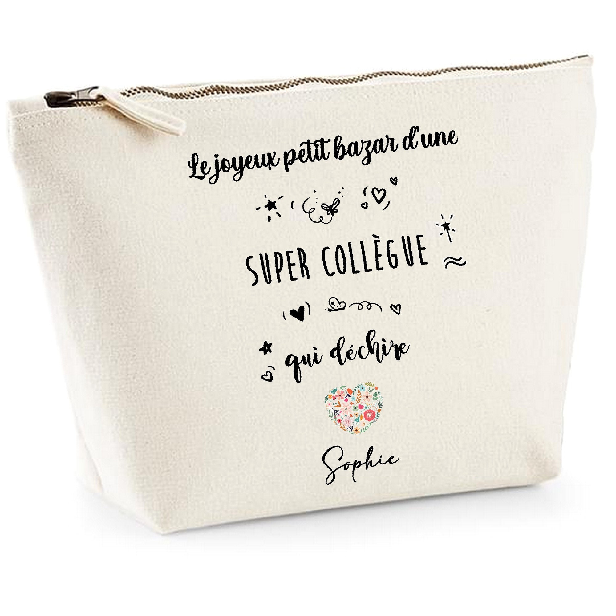 Carnet Collegue ItkFresh Cadeau Collegue De Travail Femme, Cadeau Collègue Porte Cle Sac A Main