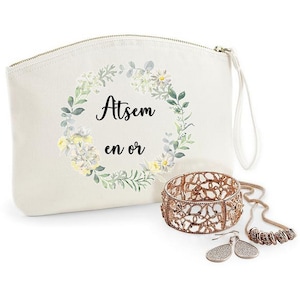 Pochette ATSEM, cadeau atsem personnalisé