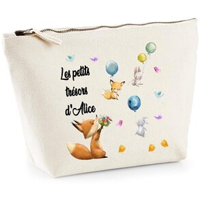 Personalized baby toiletry bag, baby toiletry bag, baby belongings bag