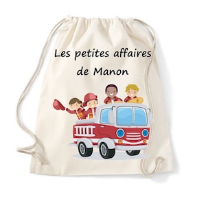 Personalized child bag, nursery school bag, school change bag, nursery bag, child tote bag