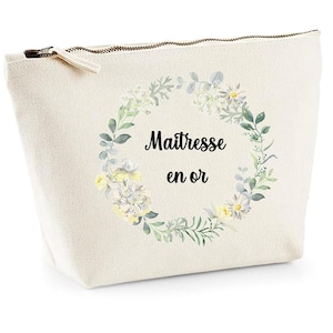 Pochette maitresse, cadeau maîtresse personnalisé