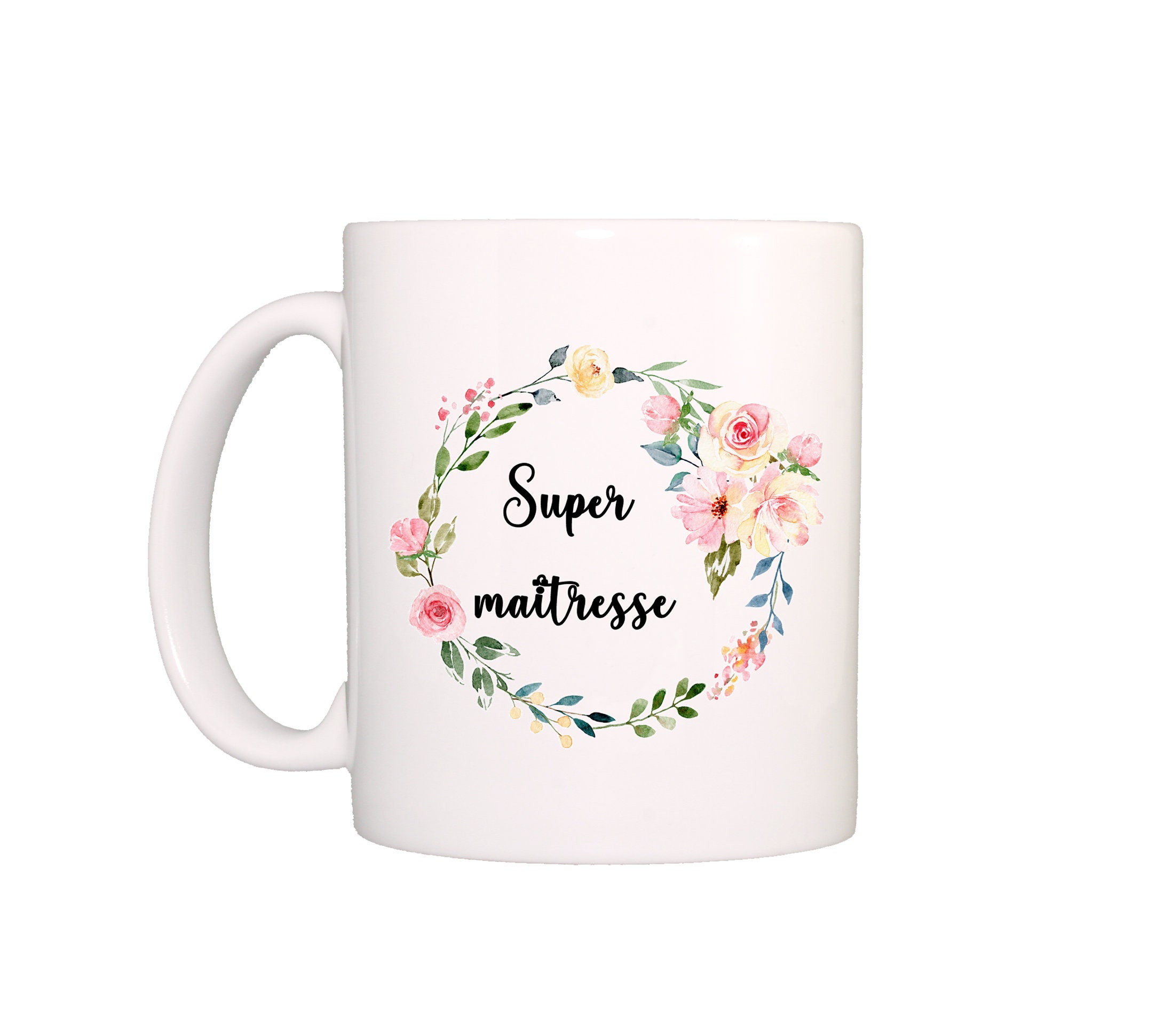 Mug Maitresse, Cadeau Mug Maitresse Personnalisé, Personnalisable, Tasse Maitresse