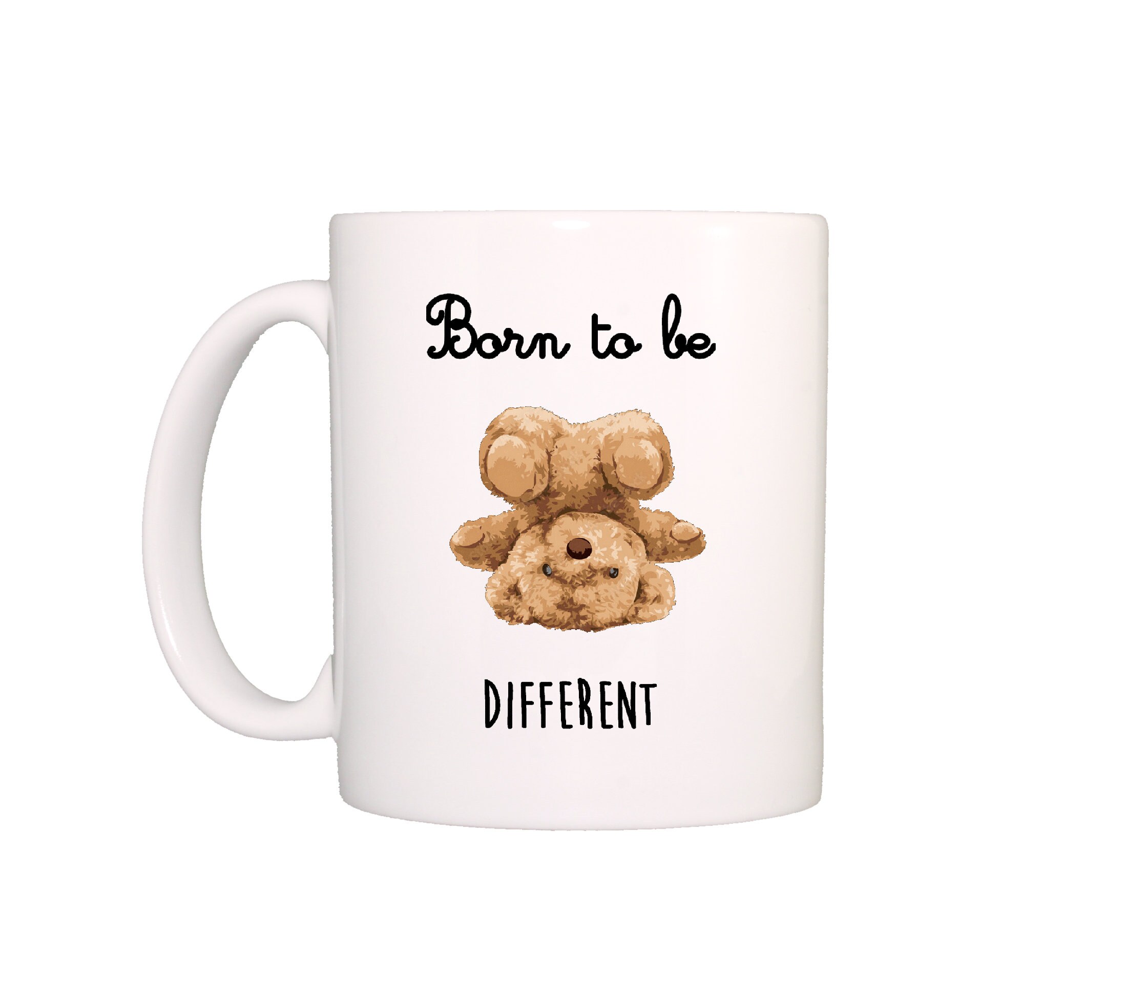 Mug Born To Be Different, Mug Original, Idée Cadeau Noël