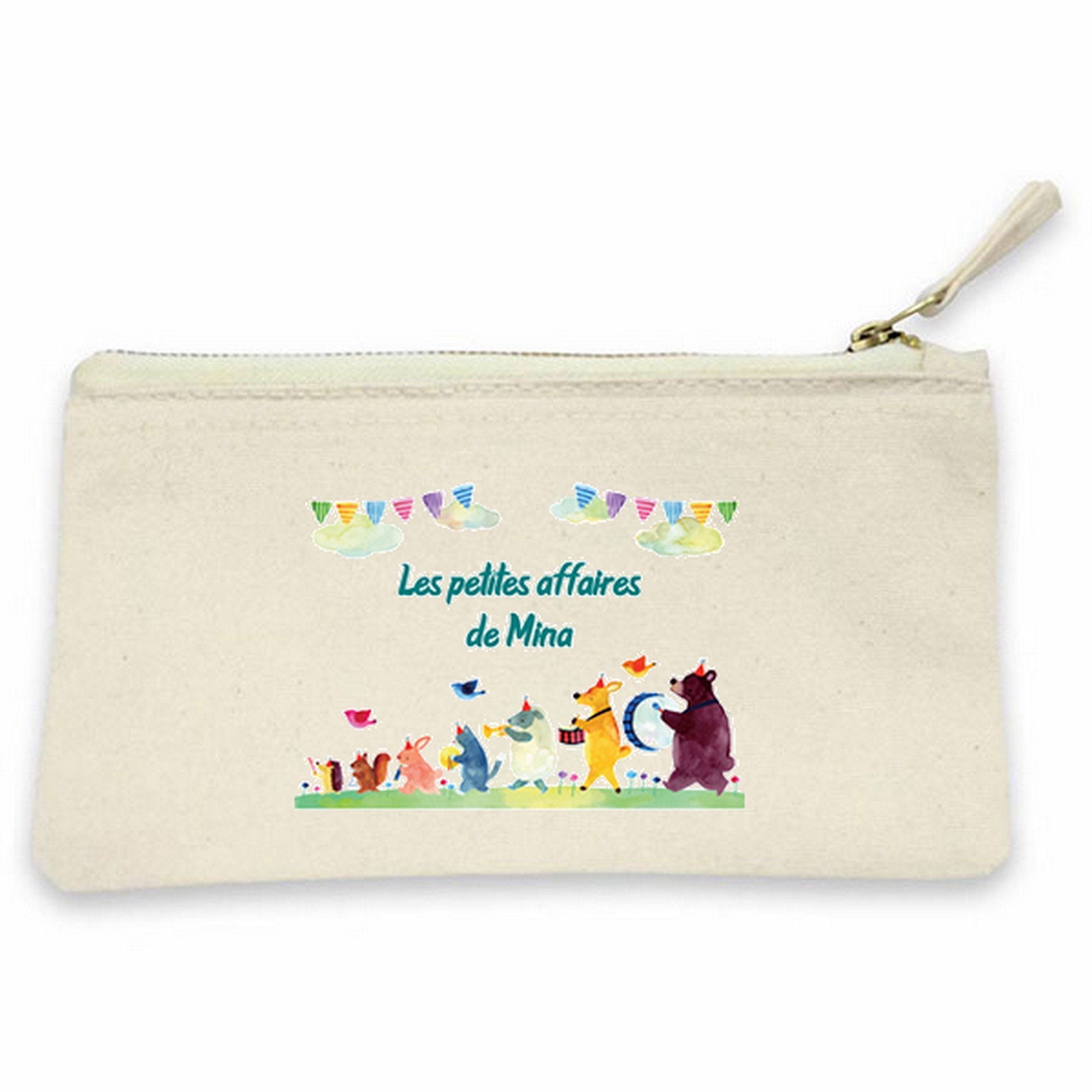 Trousse École, Trousse Enfant, Enfant Personnalisée, Personnalisable, Crayon, Scolaire, Fille