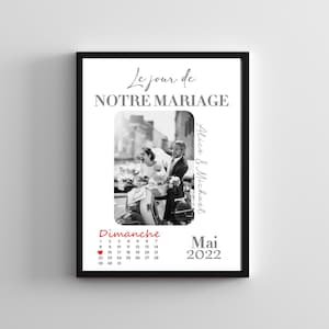 Wedding gift, personalized wedding poster