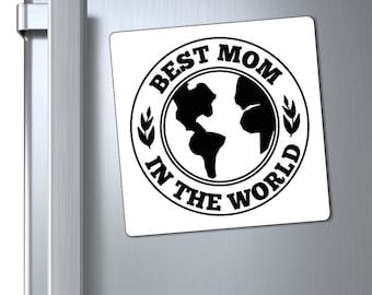 Mejor Mamá del Mundo -- Día de la Madre presente Magnet.