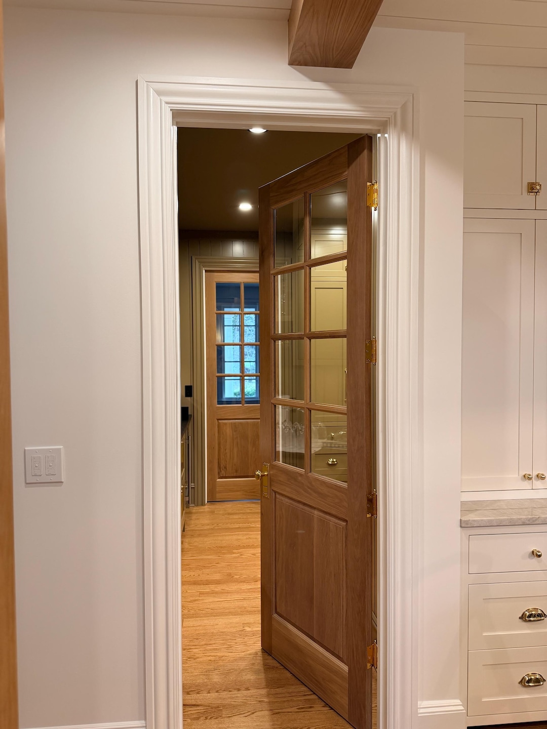 Half Eight Lite Single Raised Panel Custom Pantry and French Doors - Etsy