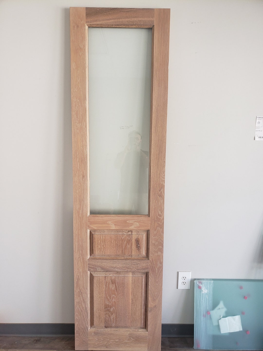 Double Raised Panel Half Lite Interior Door Single Door Etsy