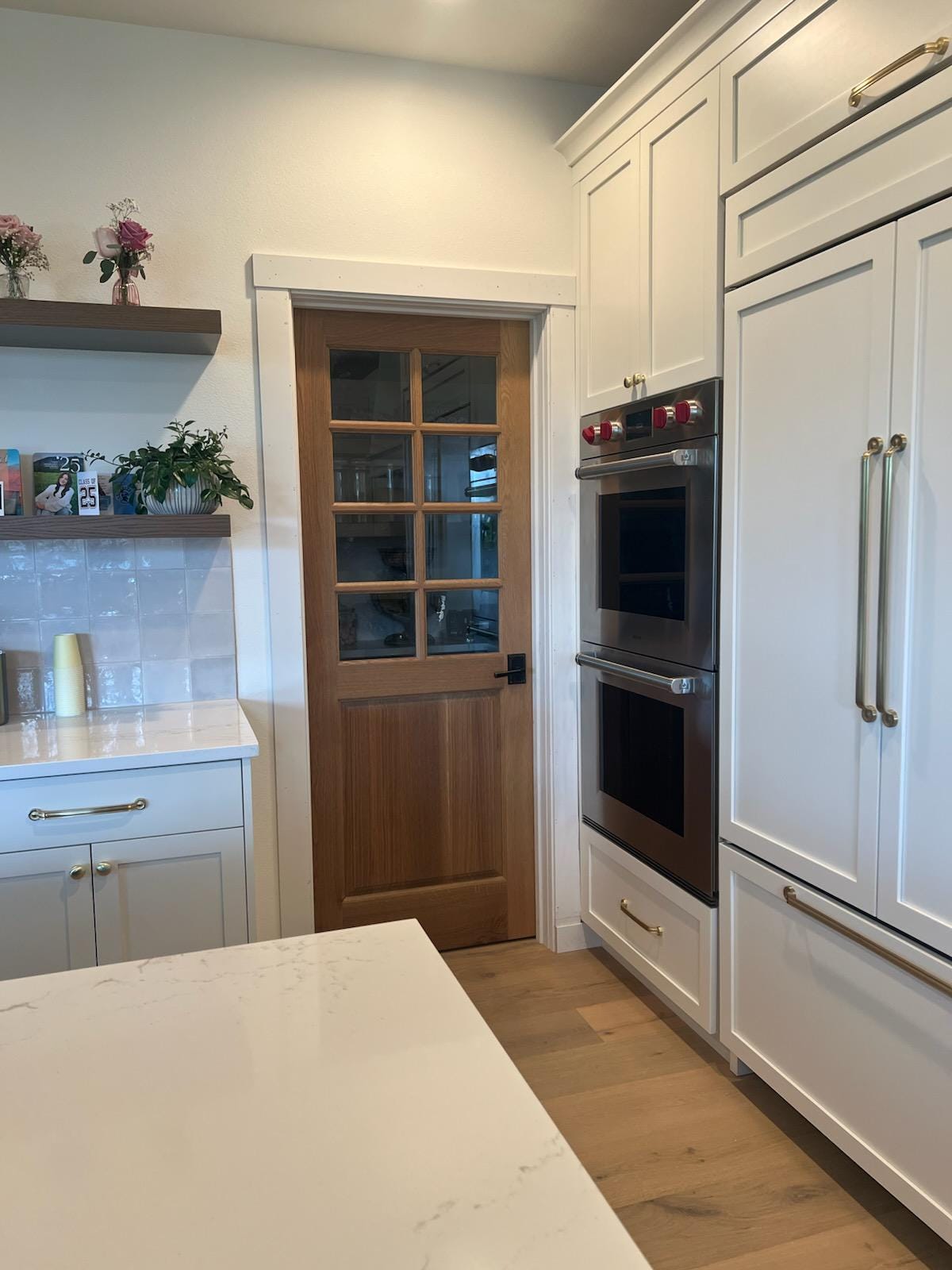 Half Eight Lite Single Raised Panel, Solid Doors, Custom Wood Doors, Pantry Doors, Pocket Doors, French Doors
