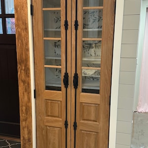 Four Lite Double Raised Panel, Solid Doors, Custom Wood Doors, Pantry Doors, Pocket Doors, French Doors