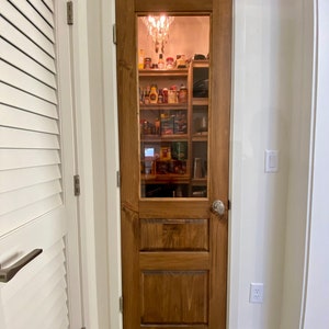 Half Lite Double Raised Panel, Solid Doors, Custom Wood Doors, Pantry Doors, Pocket Doors, French Doors