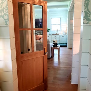 Half Four Lite Shaker Door, Solid Doors, Custom Wood Doors, Pantry Doors, Pocket Doors, French Doors