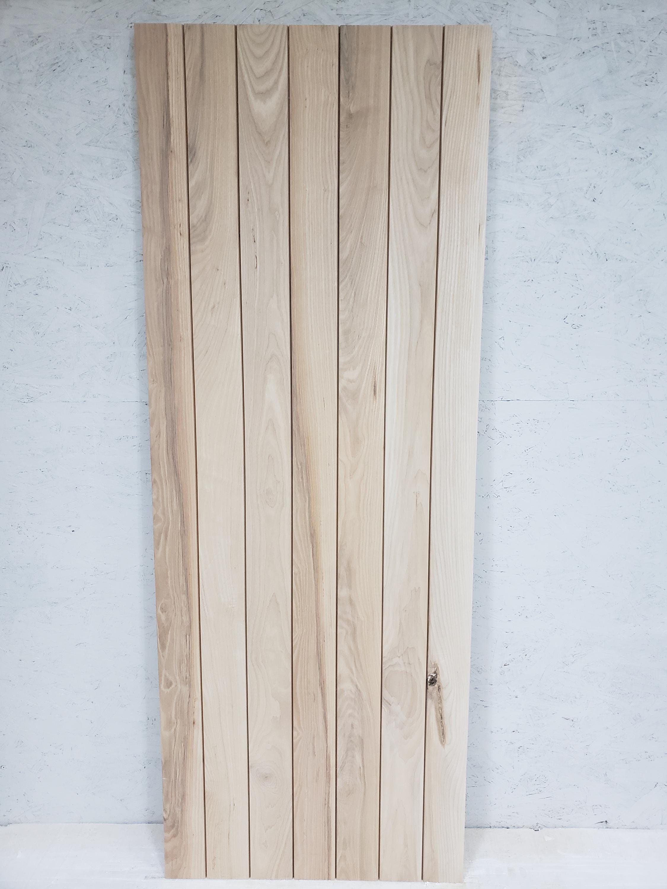 Vertical Slat Ash Door Size, 30x80, Japandi Door - Etsy