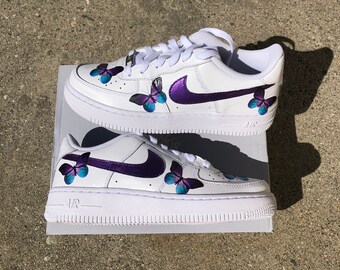 custom galaxy air force ones