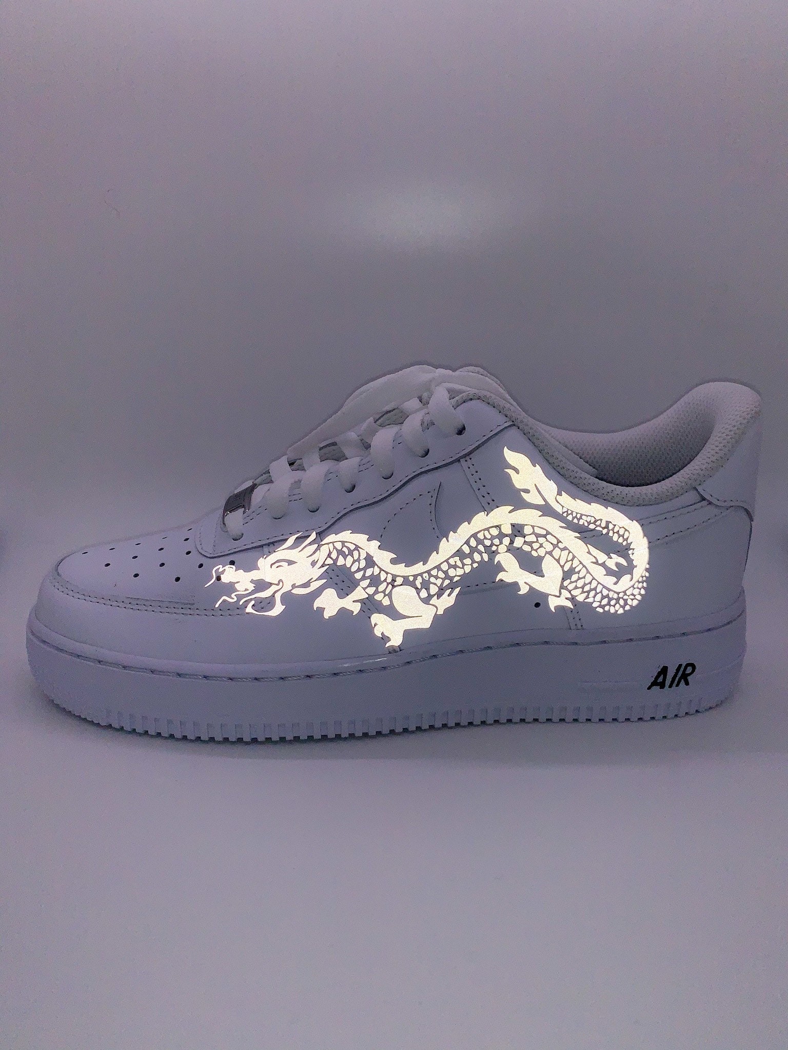 custom air force 1 reflective