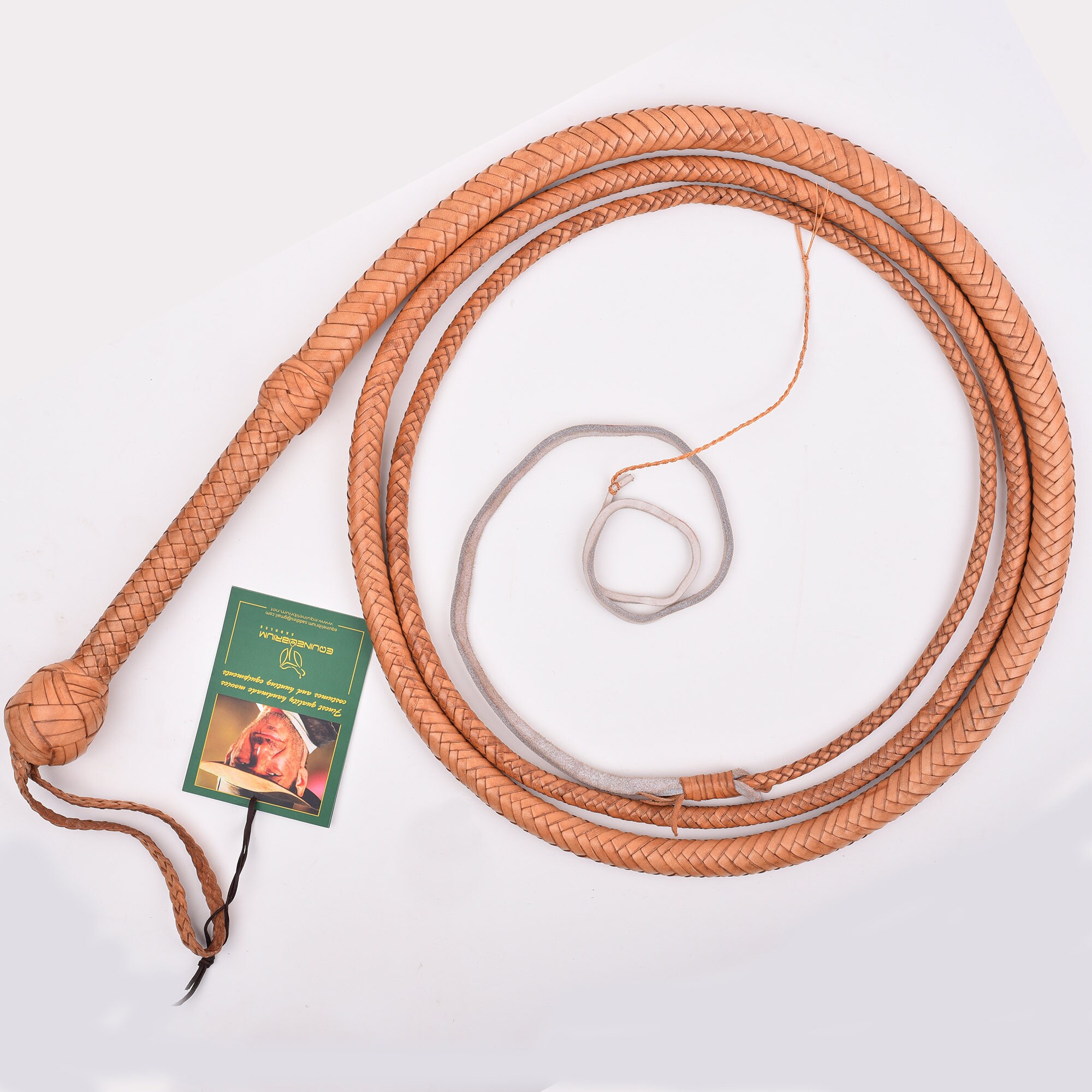 Natural Tan Kangaroo Hide Leather Bullwhip 4ft to 12ft 12/16 Etsy
