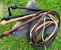 Kangaroo Leather Bullwhip: Indiana Jones Style Replica, Size 4ft-12ft product logo