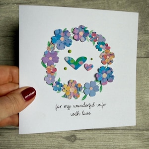 Wife Birthday Card With Love image 9