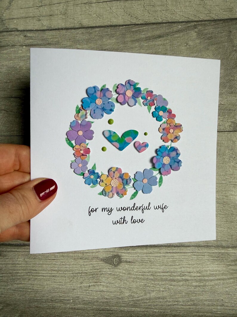 Wife Birthday Card With Love image 9