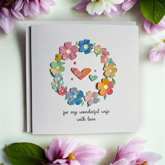 Wife Birthday Card With Love
