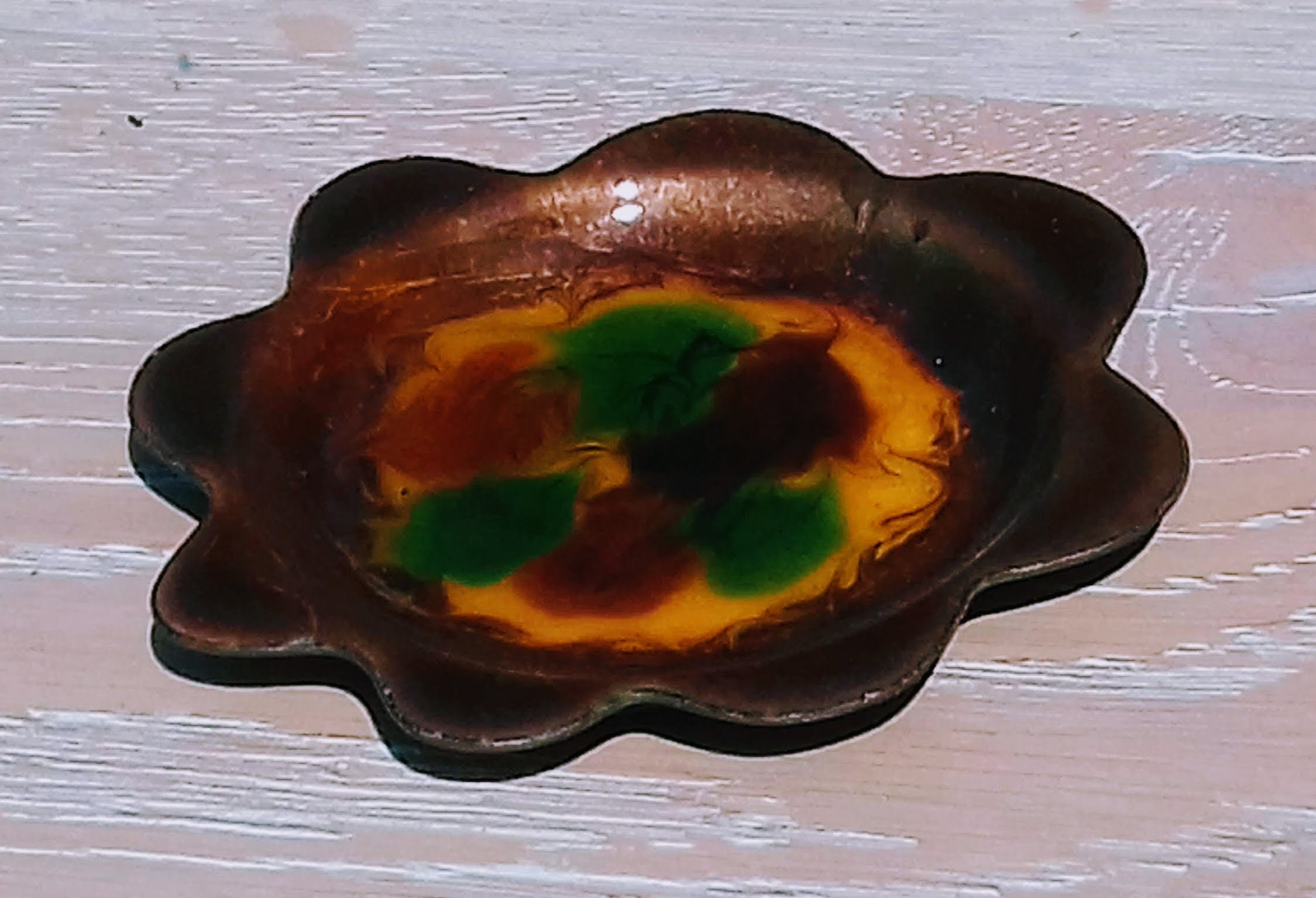 Buy Small Decorative Enamelled Copper Dish Online in India Etsy