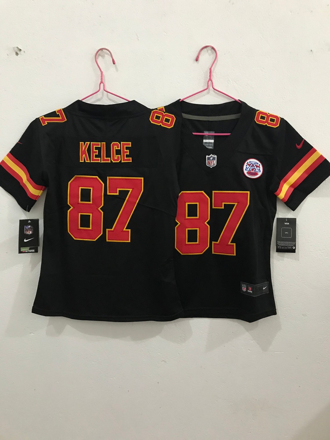 Youth 87 Travis Kelce Jersey Kansas City Chiefs Etsy