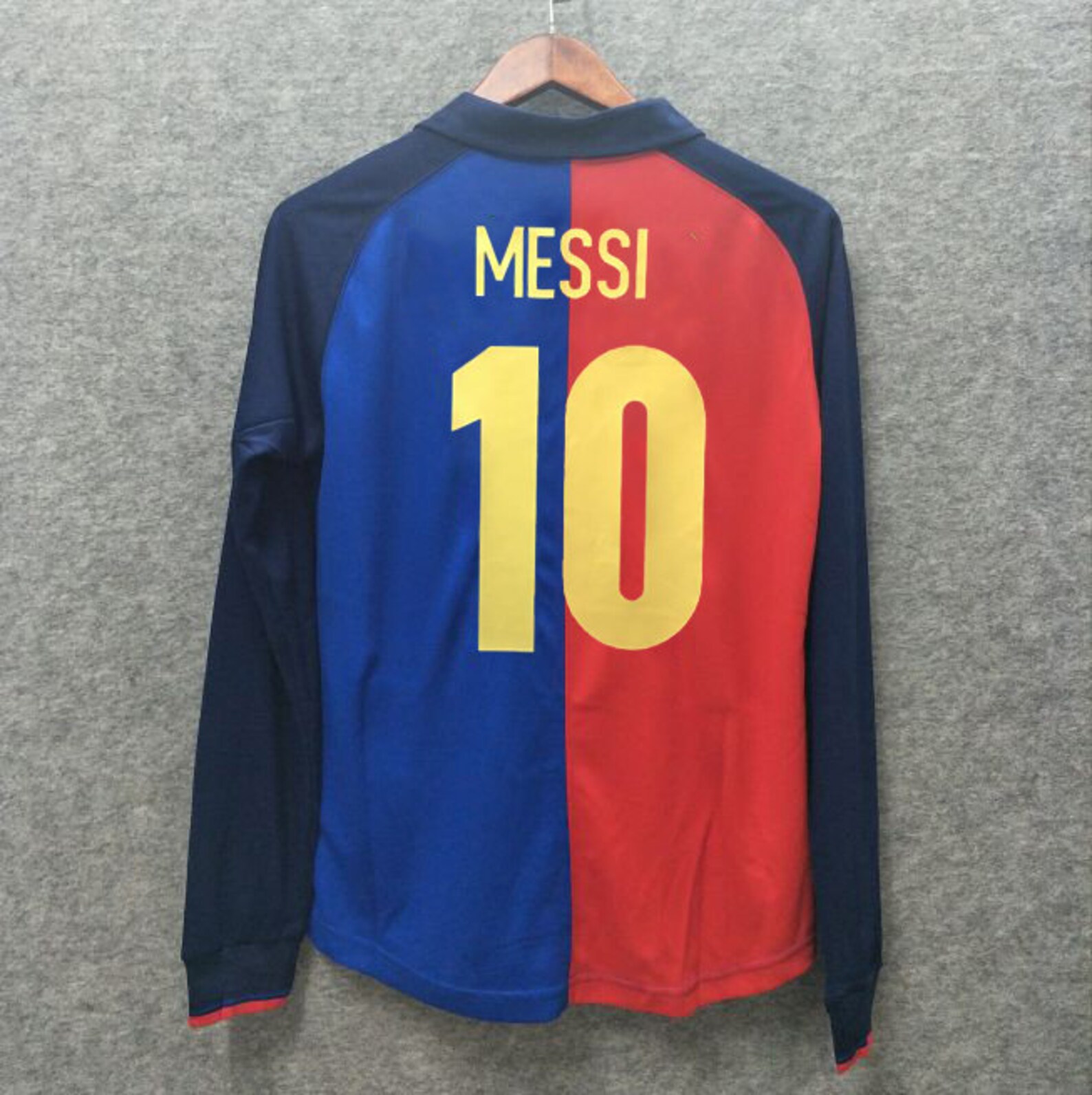 Retro Soccer Jersey Barcelona 100 Anniversary Jersey Custom Etsy