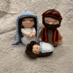 Crocheted Nativity Set