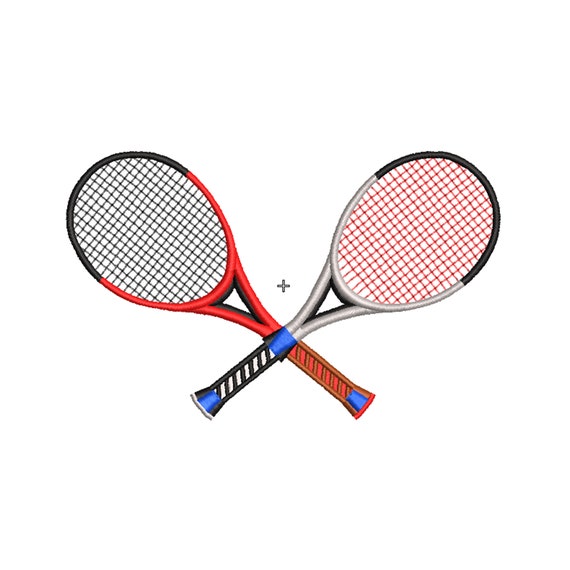 TENNIS RACKETS design with instant download online sports Etsy