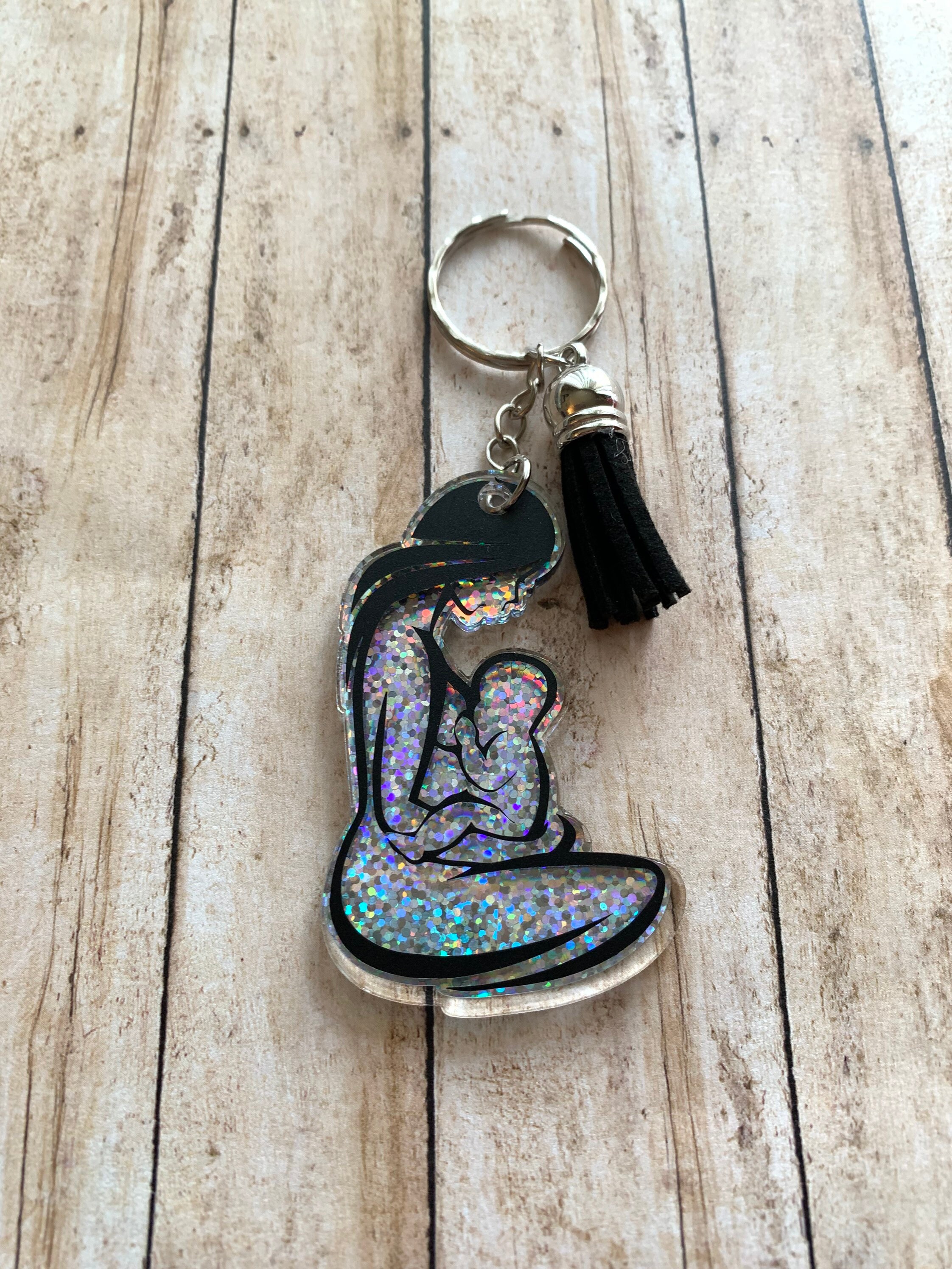 Breastfeeding Mother and Baby Keychain Etsy