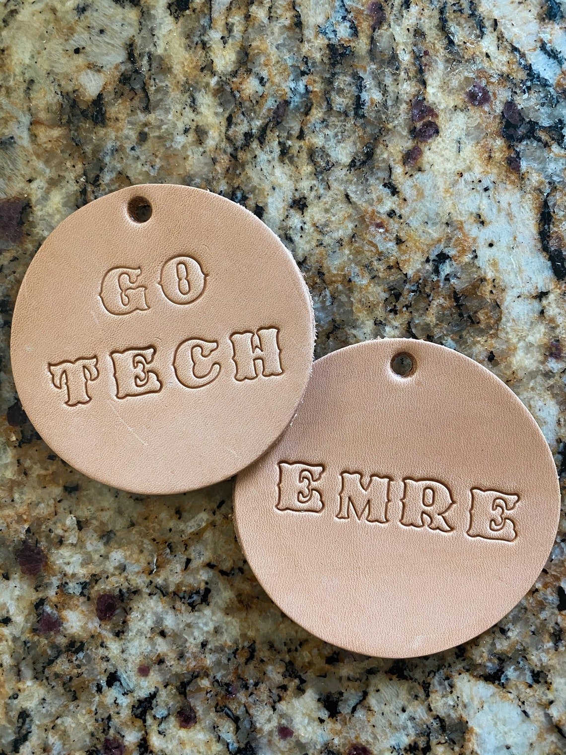 Leather Car Freshener Etsy