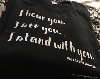 BLM Ally shirt, social justice shirt
