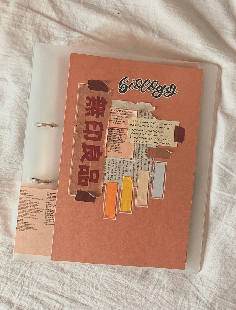 PERSONALISED MUJI FOLDER Etsy