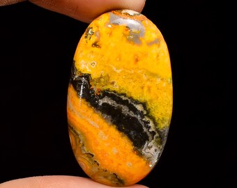 Gorgeous 100/% Natural Bumble Bee AAA Quality Loose Cabochon Gemstone Oval Shape Making For Jewelry 48.20 c.t 42x26x5 mm
