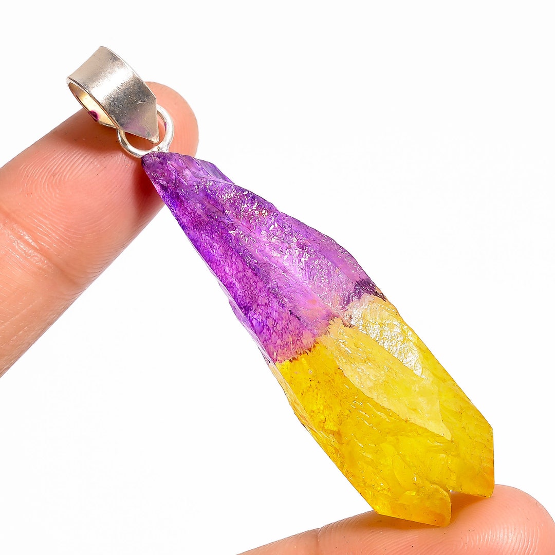 82.5 Ct. AAA Christmas Pandent Lab-created Bio Color Quartz - Etsy